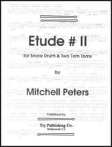 ETUDE #2 MULTIPLE PERCUSSION SOLO cover
